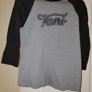 VANS 3/4 sleeve tee